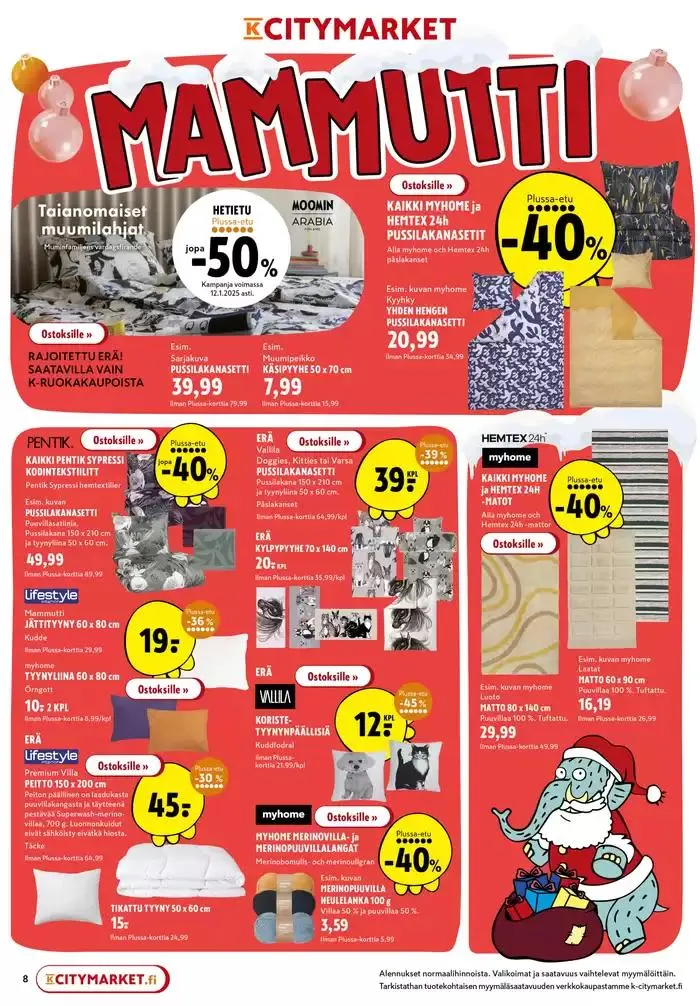 K-citymarket tarjoukset voimassa alkaen 12. joulukuuta - 26. joulukuuta 2024 - Tarjouslehti sivu 16