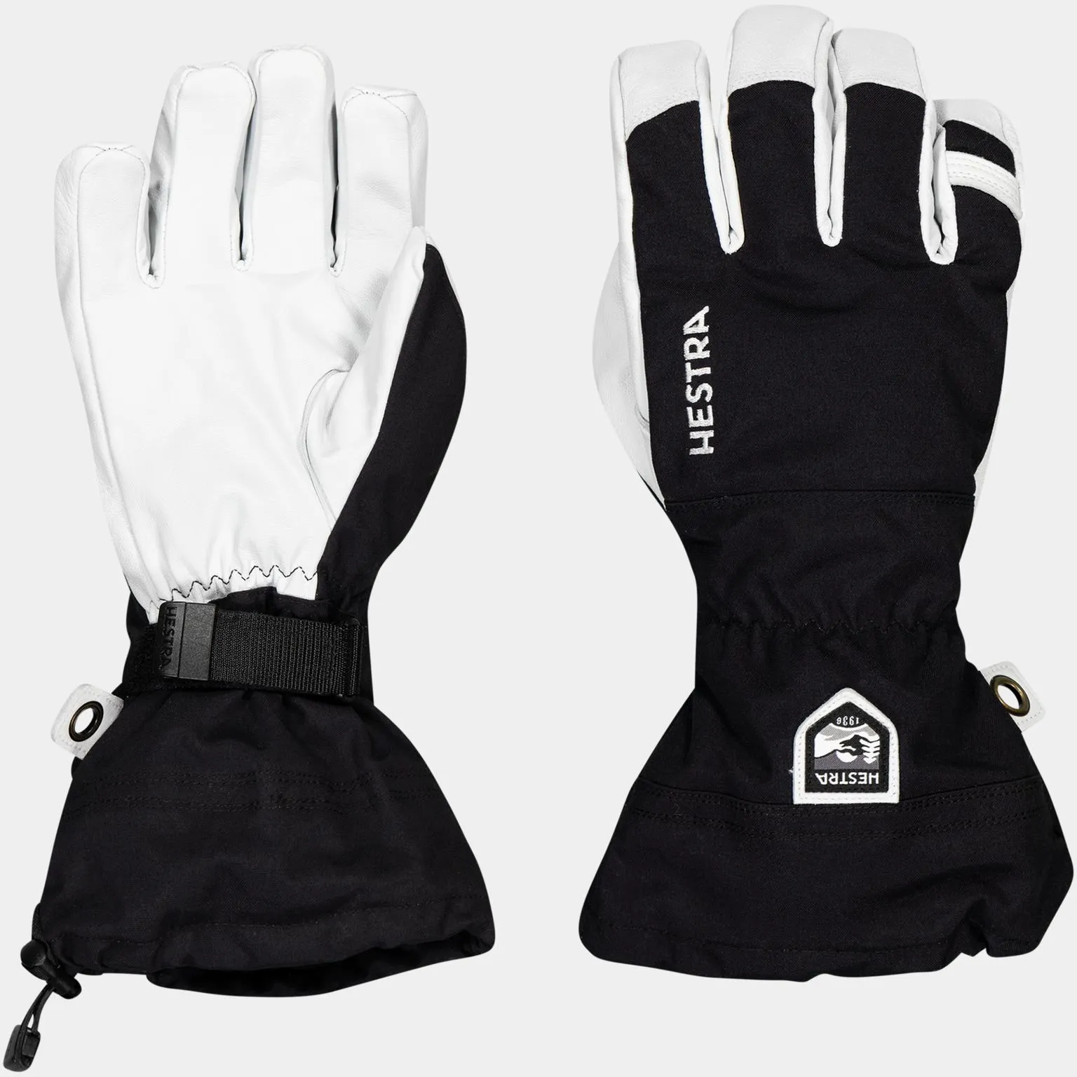 Alpine Glove Army leather Heli ski - 5 finger 24/25, lasketteluhanskat