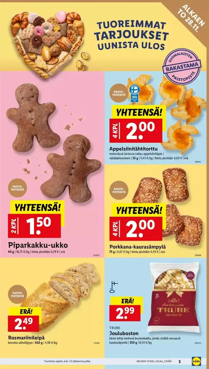 Houkuttelevia erikoistarjouksia kaikille voimassa alkaen 25. marraskuuta - 3. joulukuuta 2024 - Tarjouslehti sivu 5