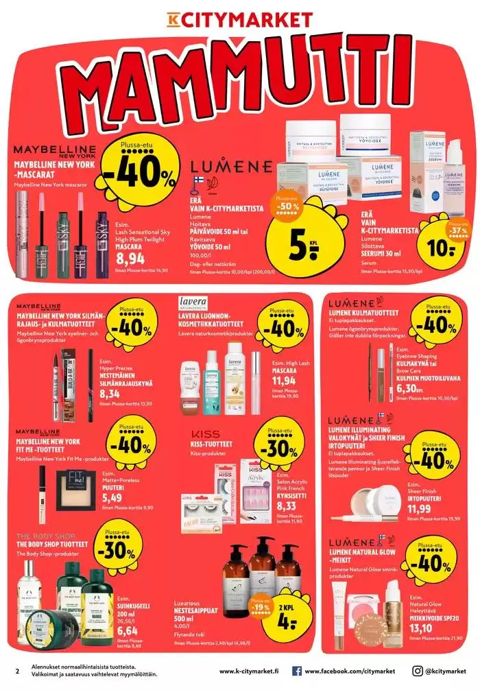 K-citymarket tarjoukset voimassa alkaen 13. maaliskuuta - 23. maaliskuuta 2025 - Tarjouslehti sivu 2