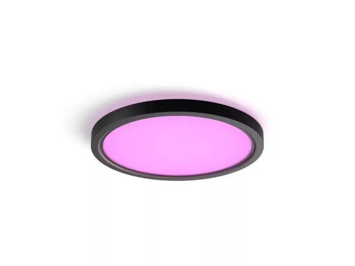 Kattovalaisin Philips Hue Tento white and color musta Ø 30 cm