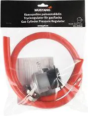 Mustang -matalapainesäädin ja letku