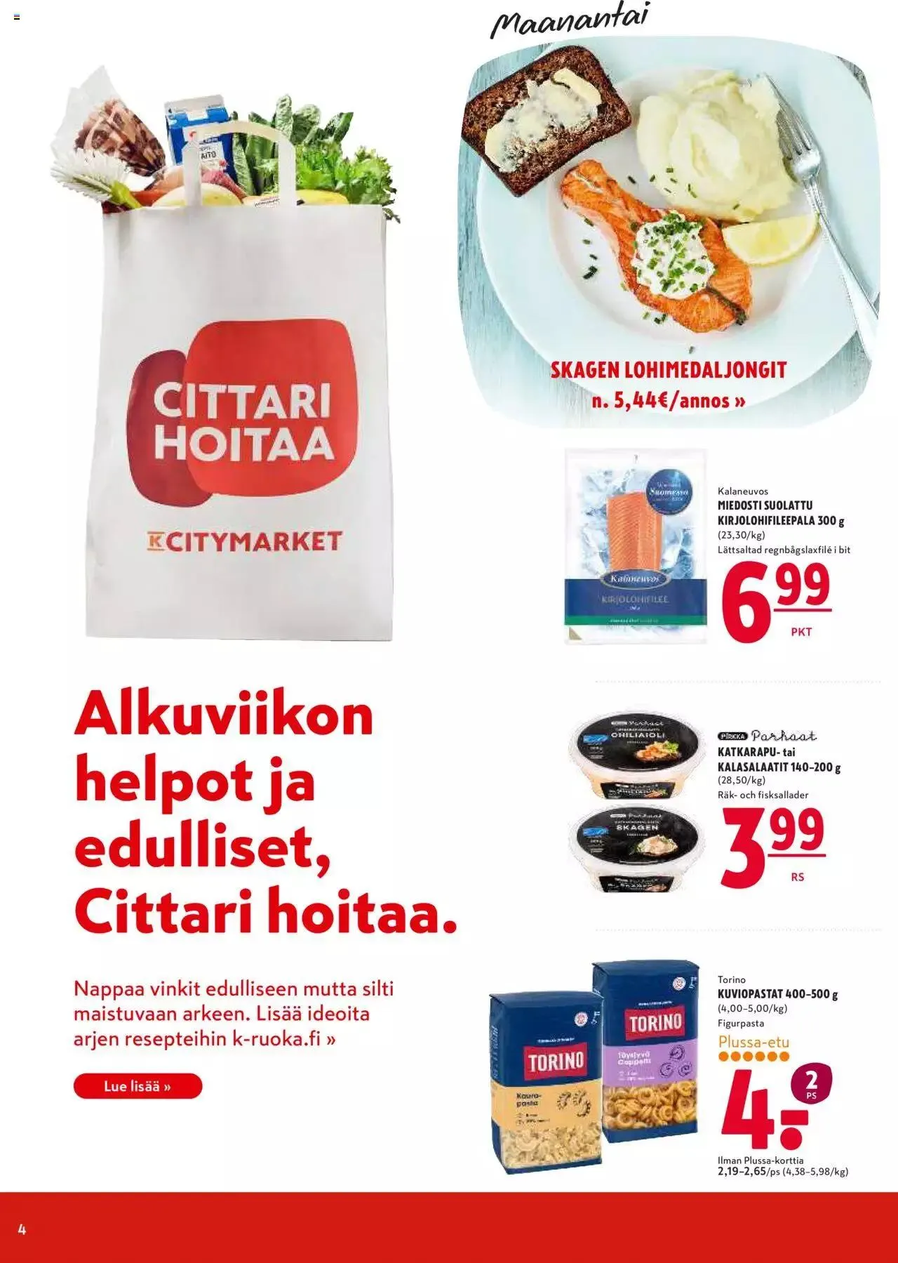 K-Citymarket - Tarjoukset voimassa alkaen 13. toukokuuta - 14. toukokuuta 2024 - Tarjouslehti sivu 4