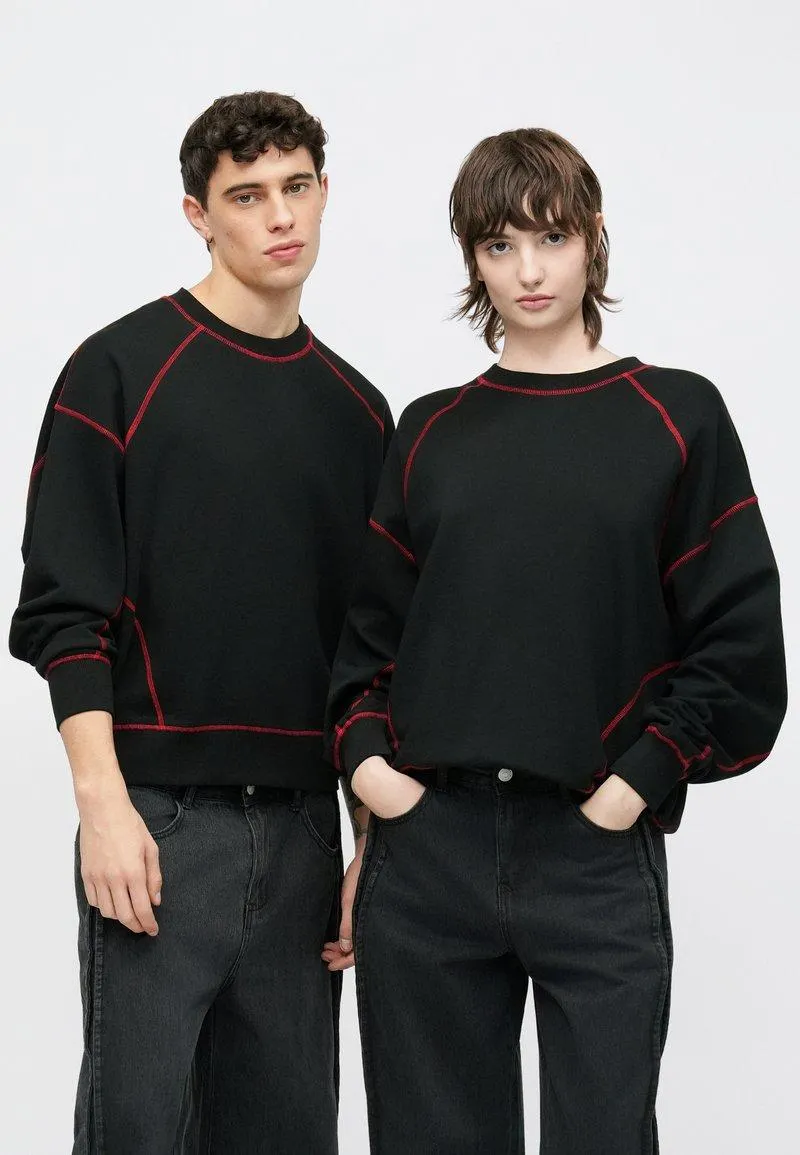 UNISEX - Collegepaita - black