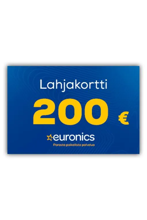 LAHJAKORTTI VERKKOKAUPPAAN 200 EUROA