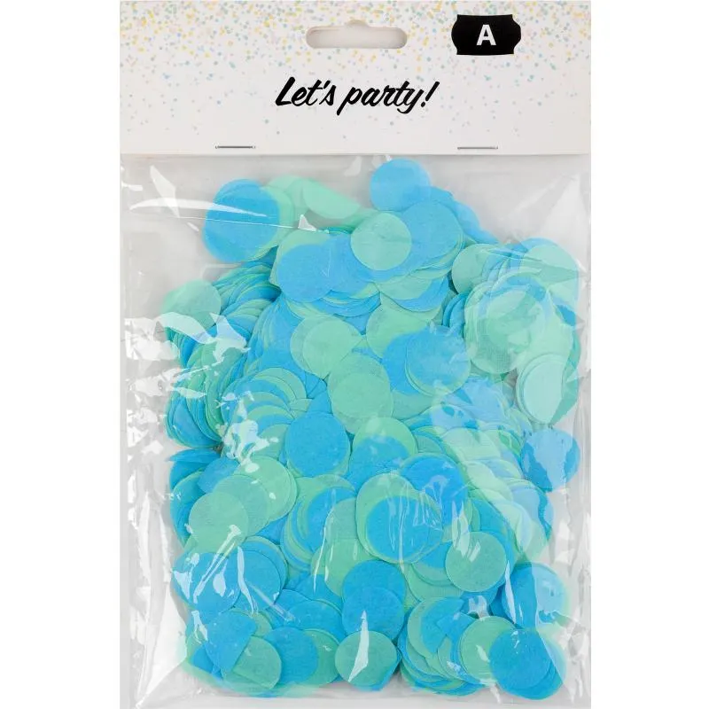 Konfetti Let's Party 40 g sininen