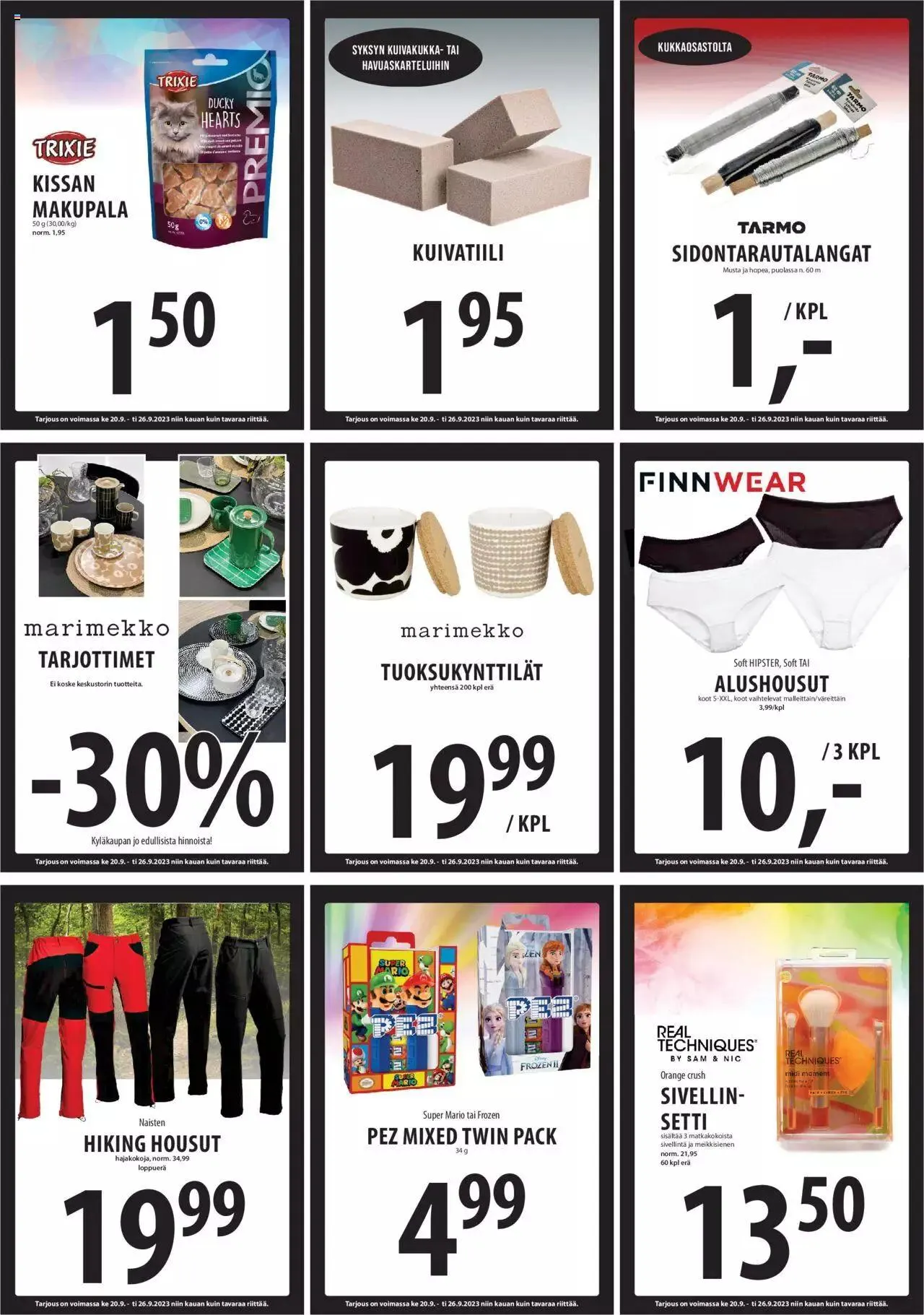 Tuuri tarjoukset voimassa alkaen 20. syyskuuta - 26. syyskuuta 2023 - Tarjouslehti sivu 12