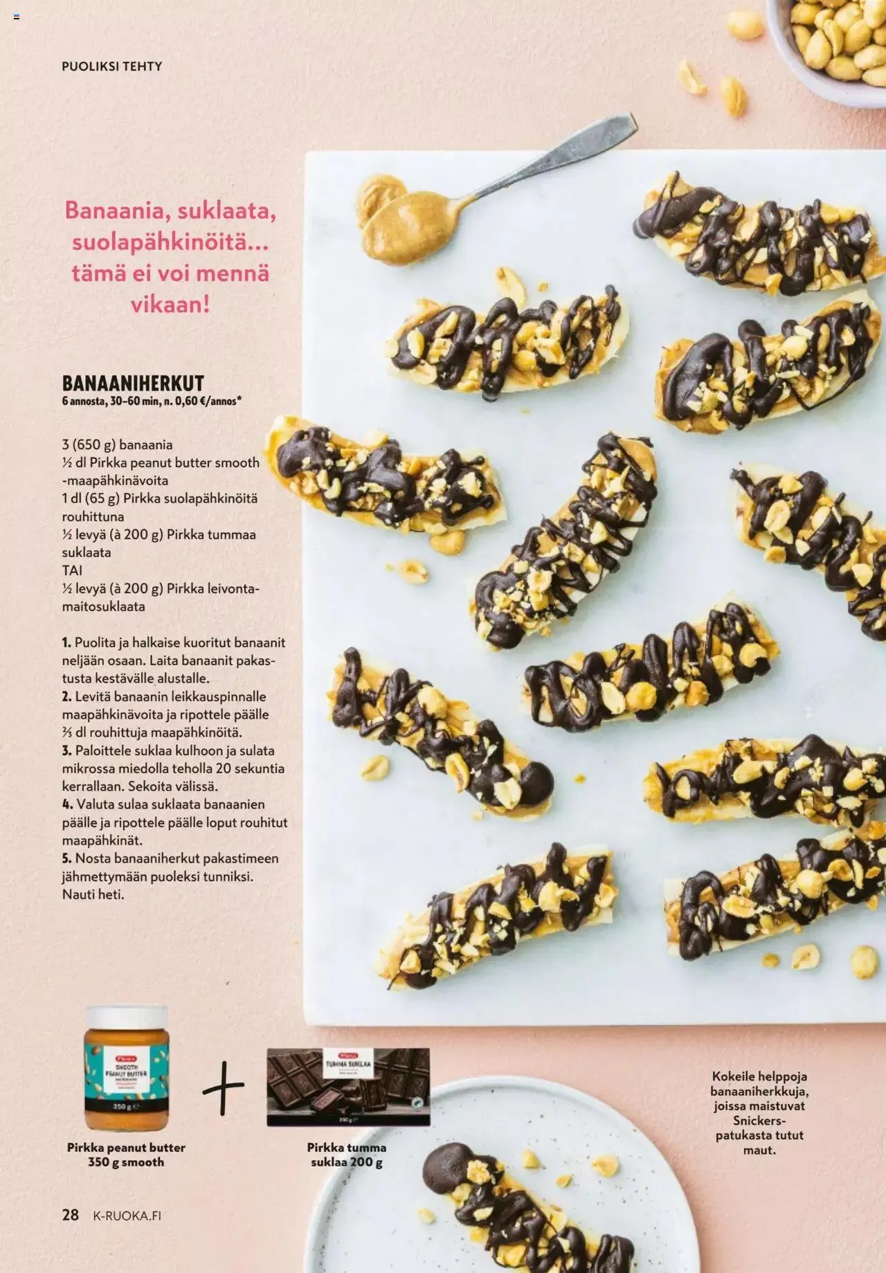 K-Market tarjoukset K-Ruoka 9/2023 voimassa alkaen 30. elokuuta - 3. lokakuuta 2023 - Tarjouslehti sivu 28