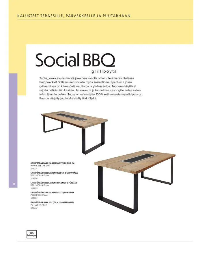 Kesa 2024 voimassa alkaen 20. maaliskuuta - 31. elokuuta 2024 - Tarjouslehti sivu 56