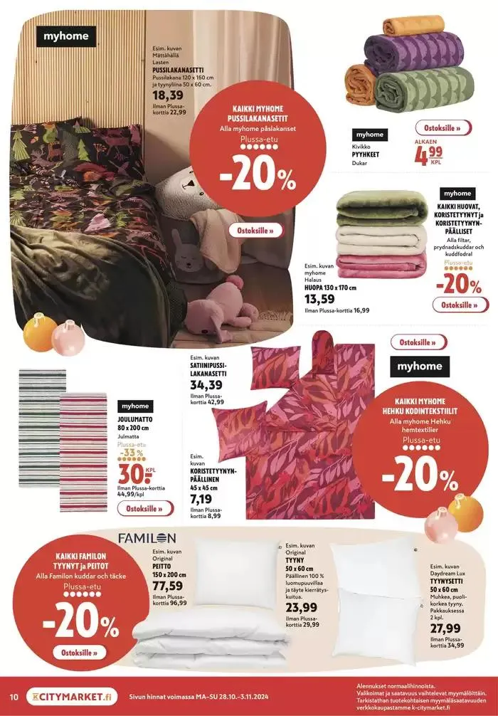 K-citymarket tarjoukset voimassa alkaen 29. lokakuuta - 12. marraskuuta 2024 - Tarjouslehti sivu 18