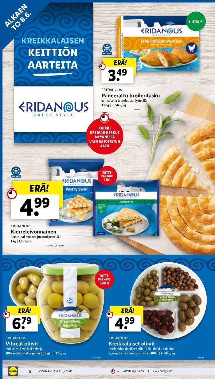 21% voimassa alkaen 6. kesäkuuta - 12. kesäkuuta 2024 - Tarjouslehti sivu 10