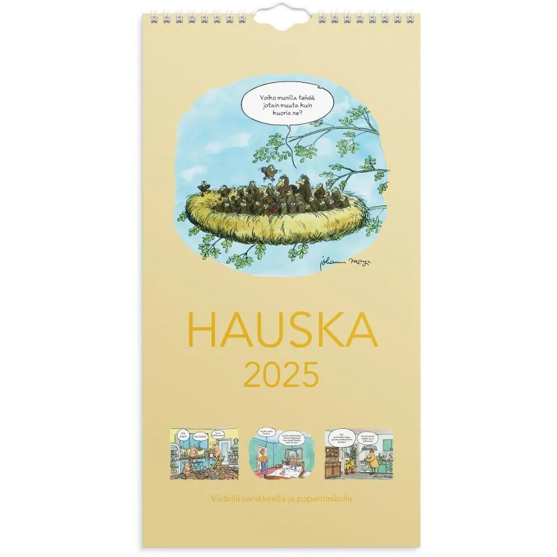 Perhekalenteri Burde 2025 Hauska