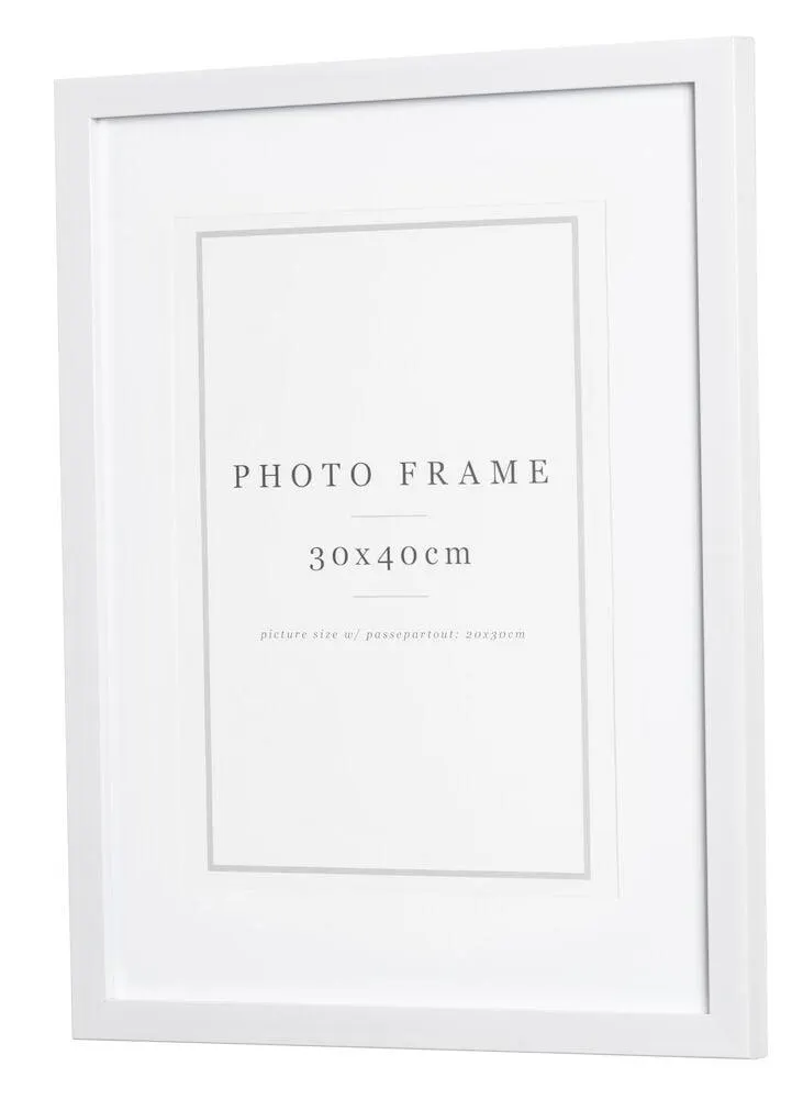 30x40 cm Valkoinen