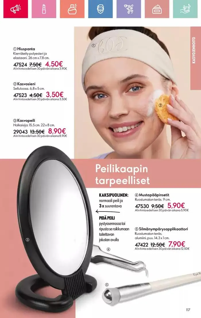 Oriflame tarjoukset voimassa alkaen 9. maaliskuuta - 29. maaliskuuta 2025 - Tarjouslehti sivu 117