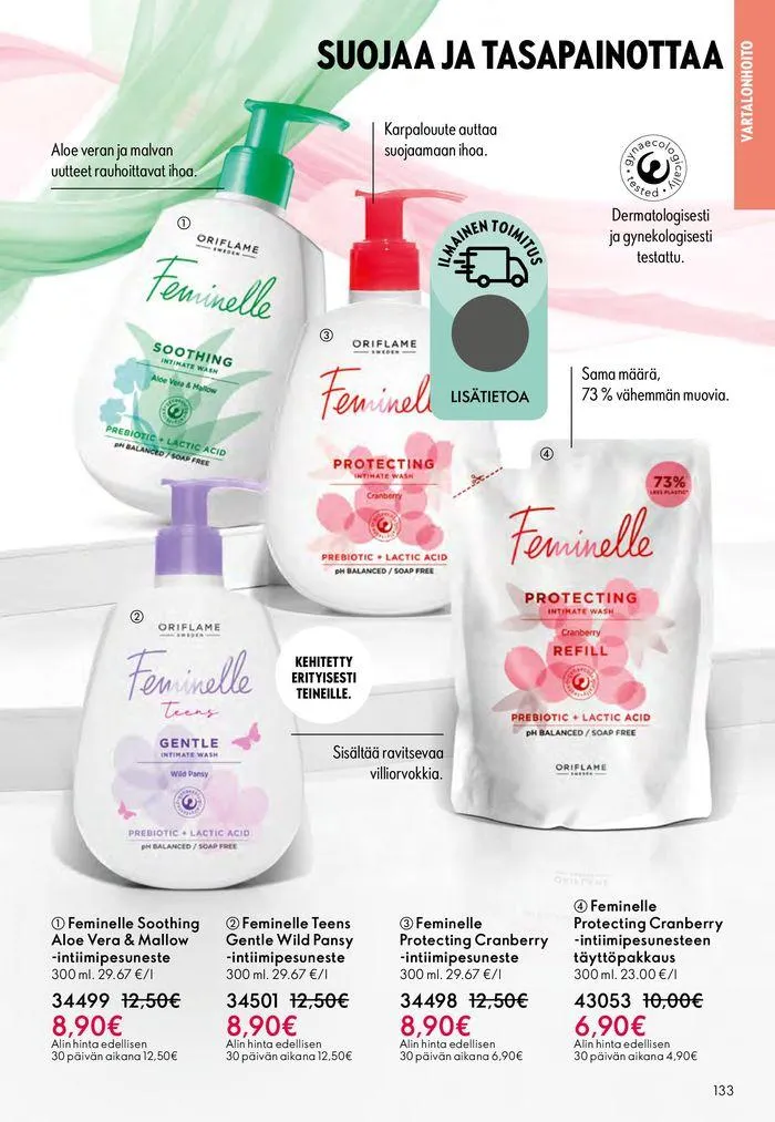 Oriflame tarjoukset voimassa alkaen 22. elokuuta - 5. syyskuuta 2024 - Tarjouslehti sivu 133