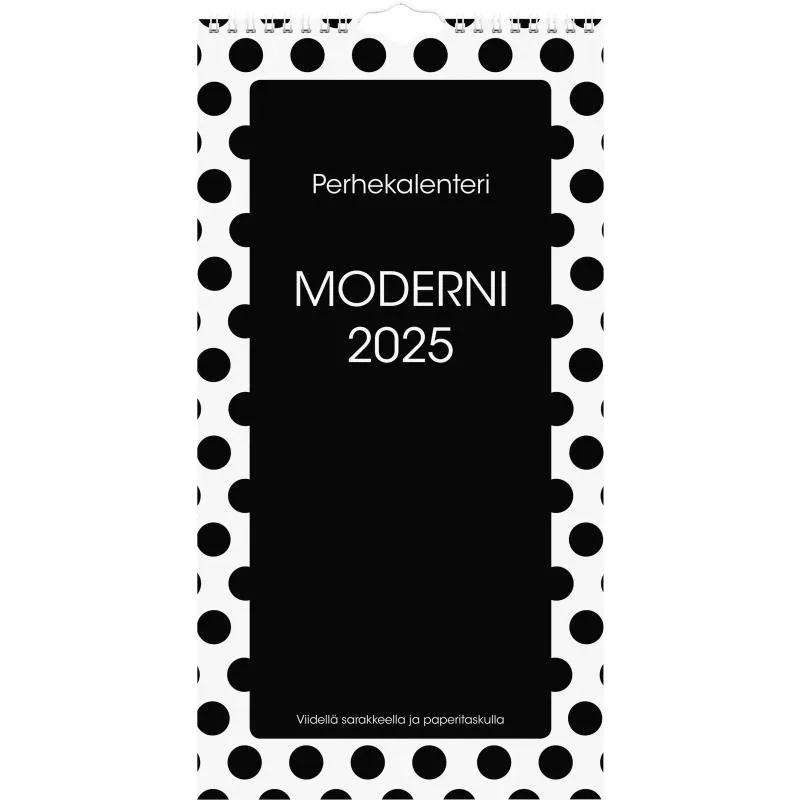 Perhekalenteri Burde 2025 Moderni