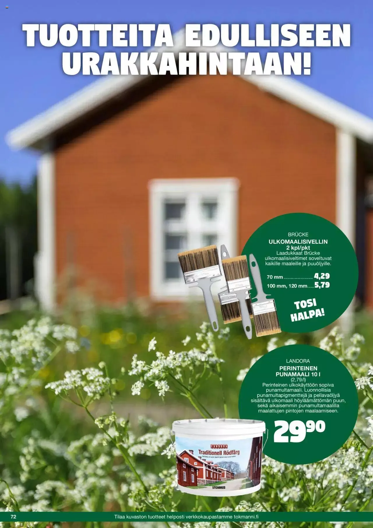 Tokmanni - Kesä 2023 voimassa alkaen 17. huhtikuuta - 31. joulukuuta 2023 - Tarjouslehti sivu 72