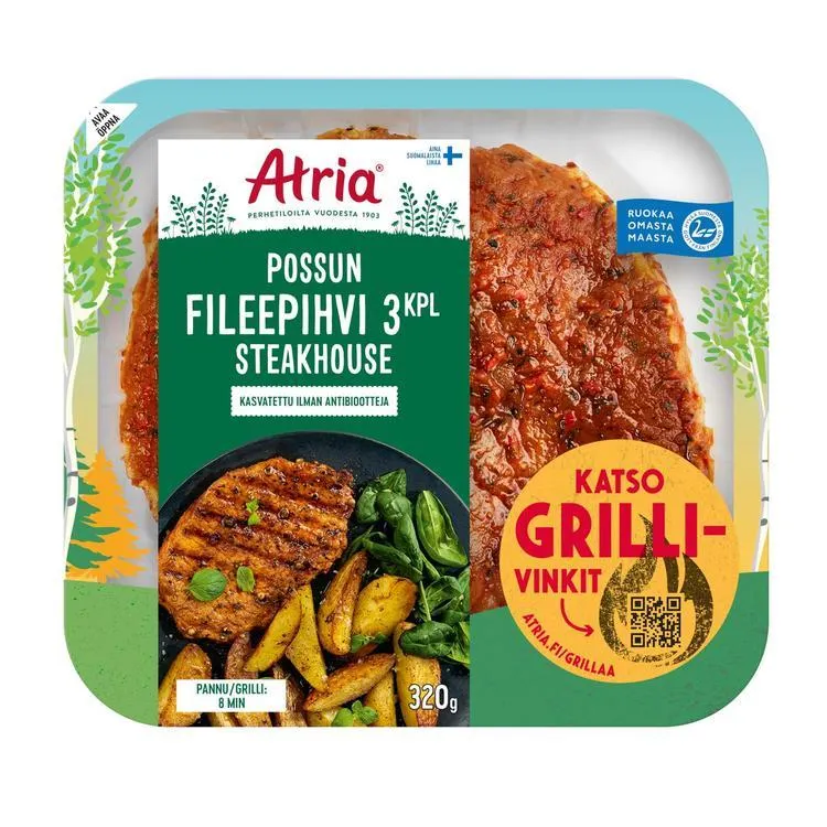 Atria Possun Fileepihvi Steakhouse 320g