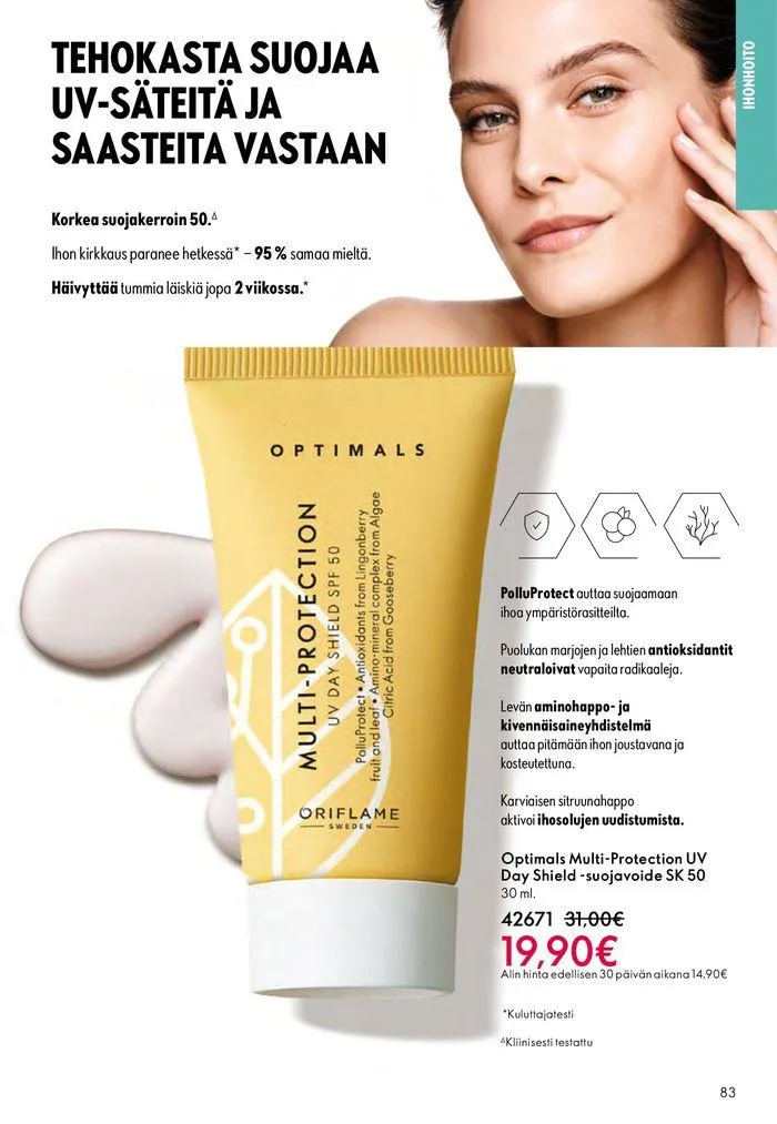 Oriflame tarjoukset voimassa alkaen 22. elokuuta - 5. syyskuuta 2024 - Tarjouslehti sivu 83