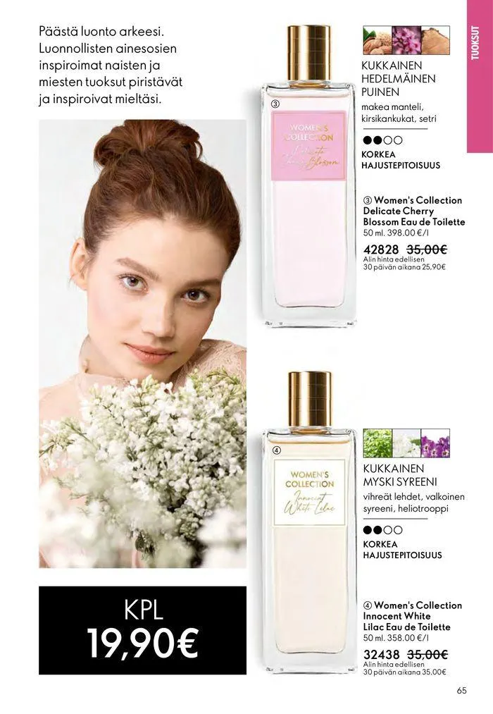 Oriflame tarjoukset voimassa alkaen 22. elokuuta - 5. syyskuuta 2024 - Tarjouslehti sivu 65