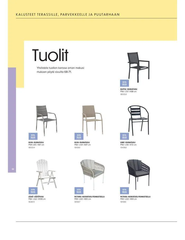 Kesa 2024 voimassa alkaen 20. maaliskuuta - 31. elokuuta 2024 - Tarjouslehti sivu 64