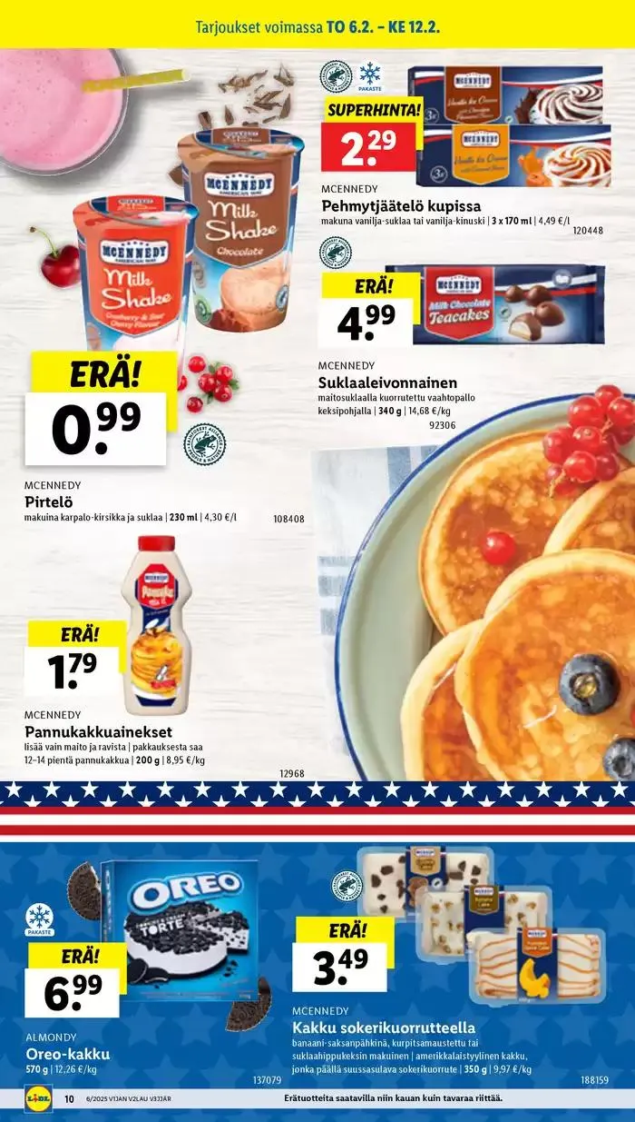 Lidl tarjoukset voimassa alkaen 3. helmikuuta - 12. helmikuuta 2025 - Tarjouslehti sivu 10