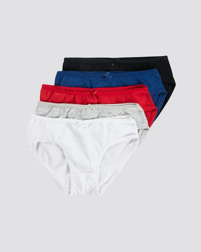 5-pack pikkuhousut puuvillaa