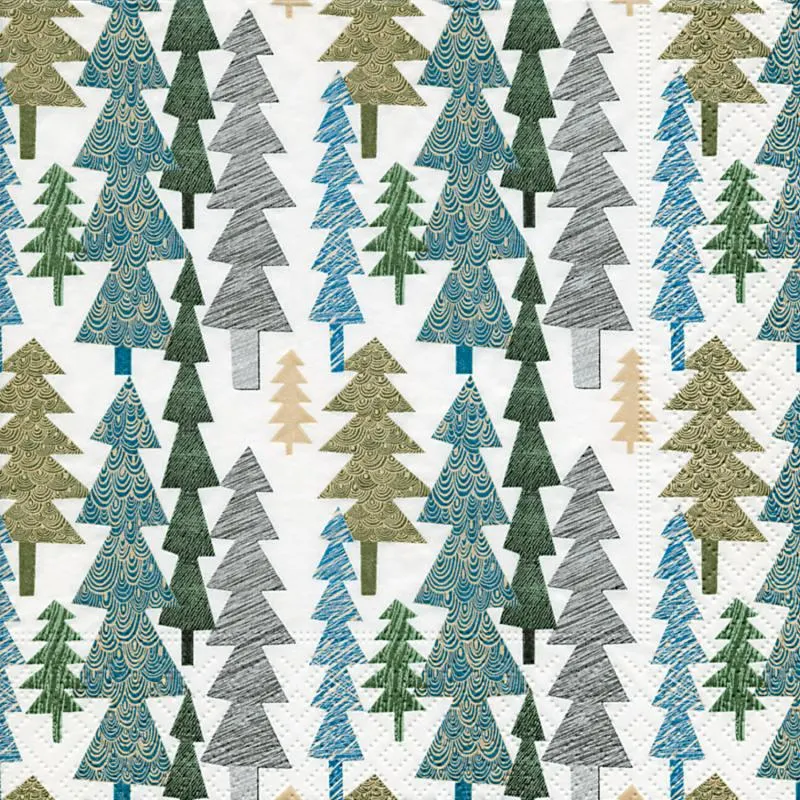 Lautasliina Kotikulta 33 x 33 cm Kuusimetsä