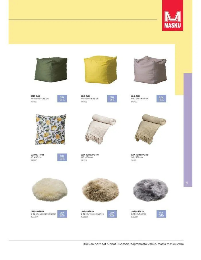 Kesa 2024 voimassa alkaen 20. maaliskuuta - 31. elokuuta 2024 - Tarjouslehti sivu 89