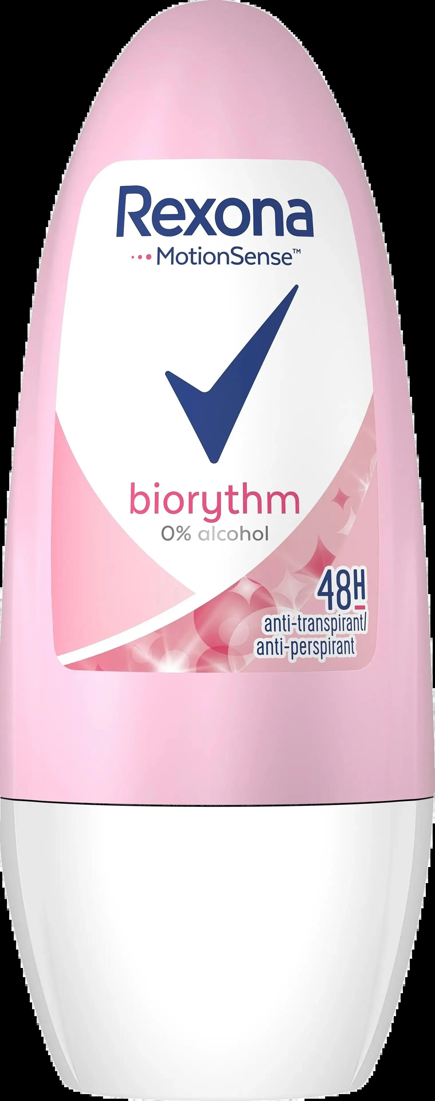 Rexona Biorythm Antiperspirantti Deodorantti Roll-on 48 h suoja 50 ml
