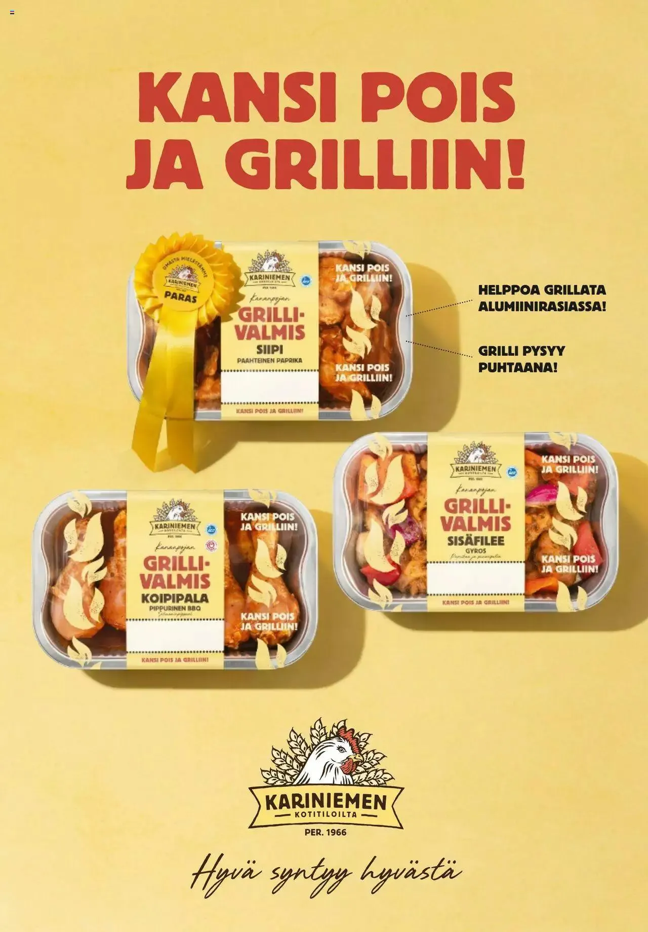 K-Market tarjoukset K-Ruoka 6–8/2023 voimassa alkaen 7. kesäkuuta - 29. elokuuta 2023 - Tarjouslehti sivu 4