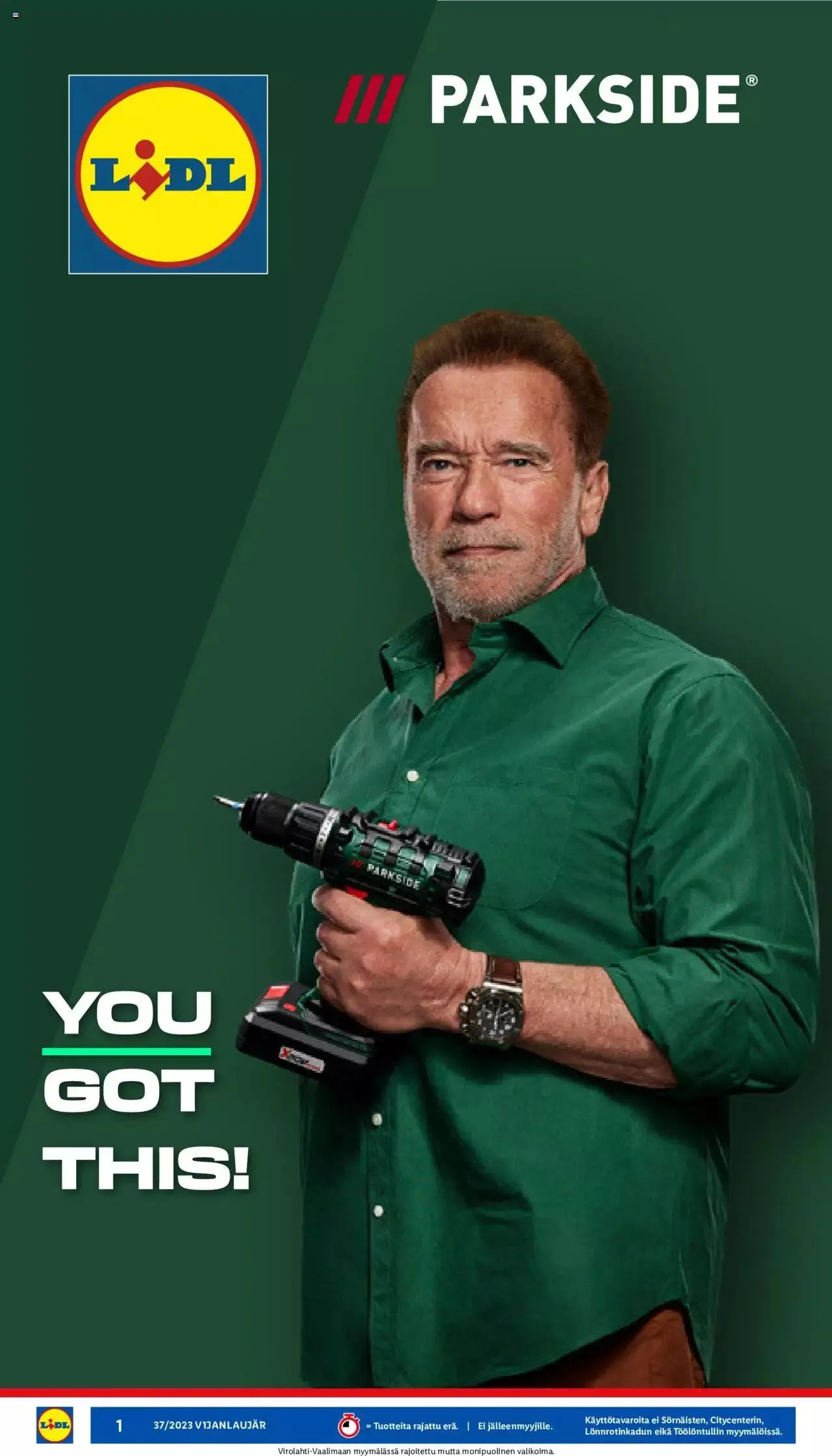 Lidl tarjoukset PARKSIDE voimassa alkaen 14. syyskuuta - 24. syyskuuta 2023 - Tarjouslehti sivu 1