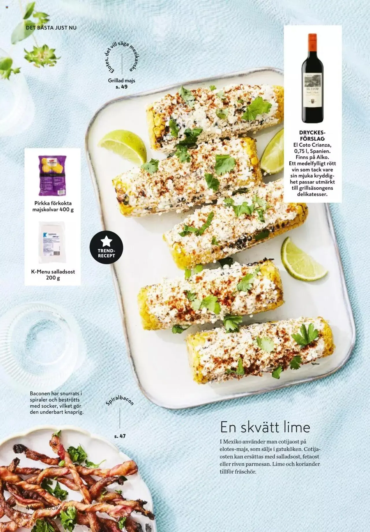 K-Market tarjoukset voimassa alkaen 7. kesäkuuta - 29. elokuuta 2023 - Tarjouslehti sivu 44