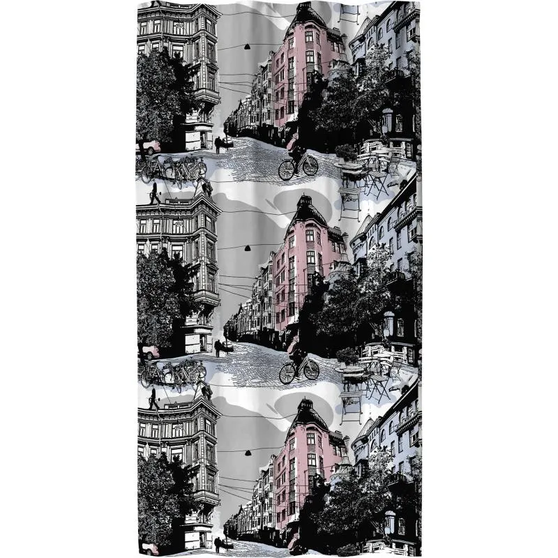 Pimennysverho Vallila 140 x 250 cm Bulevardi harmaa