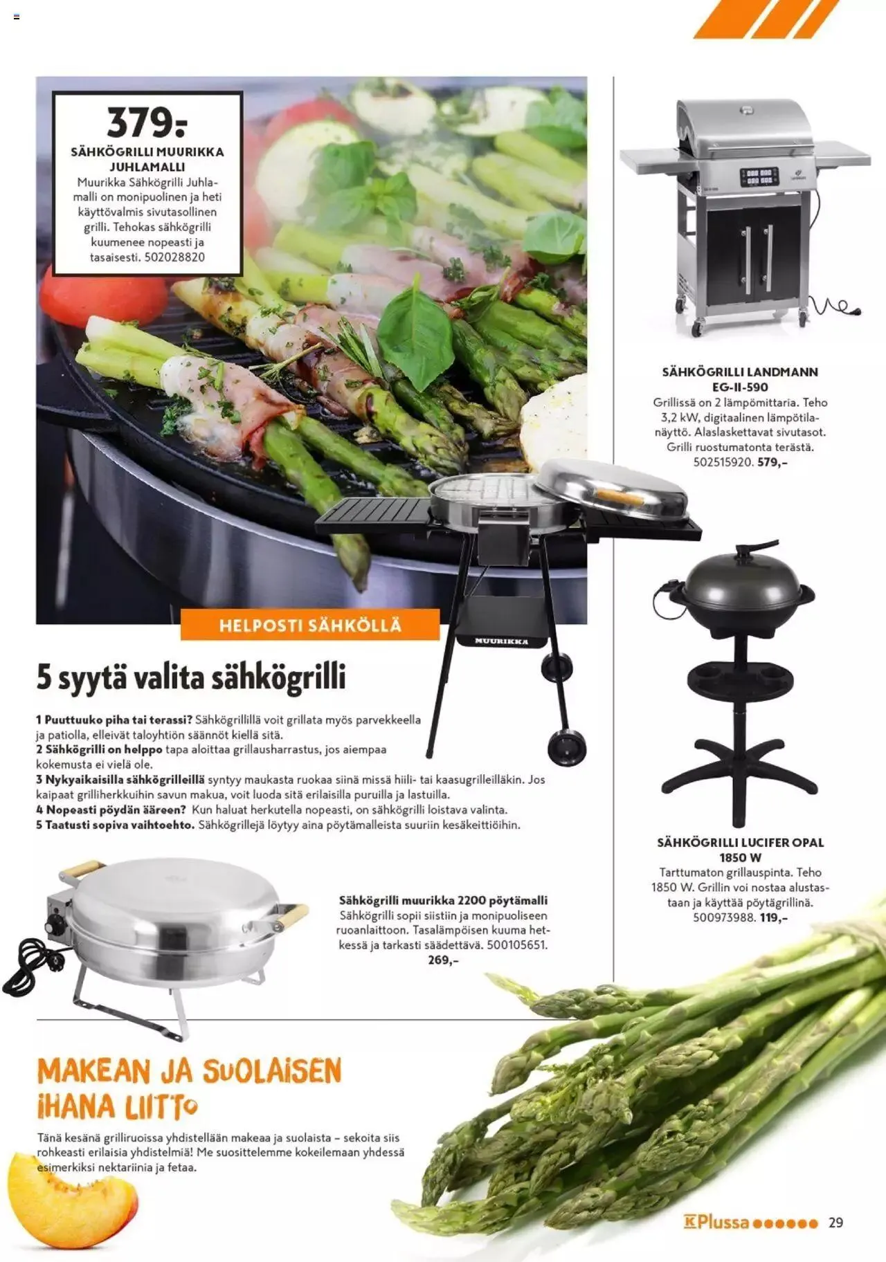 K-Rauta - Liekeissä-kuvasto 2023 voimassa alkaen 27. maaliskuuta - 31. heinäkuuta 2023 - Tarjouslehti sivu 29