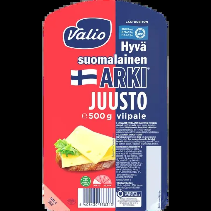 Valio Hyvä suomalainen Arki® juustoviipale e500 g