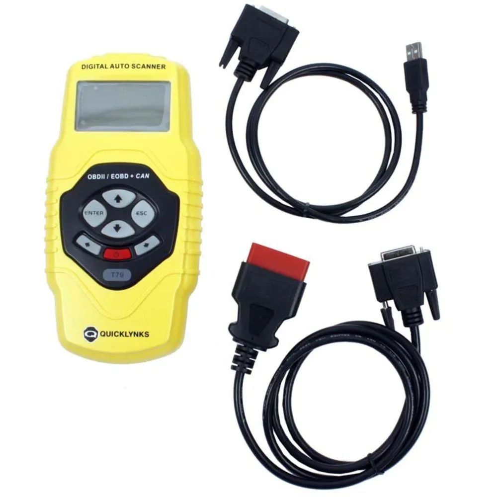 Quicklynks T79 OBD testeri, 2001 ja uudemmat OBD2