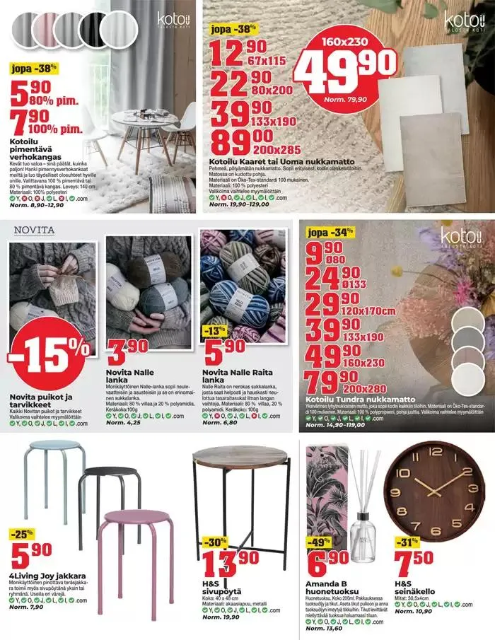 Näköislehti Kärkkäinen voimassa alkaen 5. maaliskuuta - 18. maaliskuuta 2025 - Tarjouslehti sivu 12