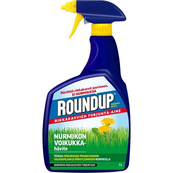 ROUNDUP NURMIKON VOIKUKKAHÄVITE1 L