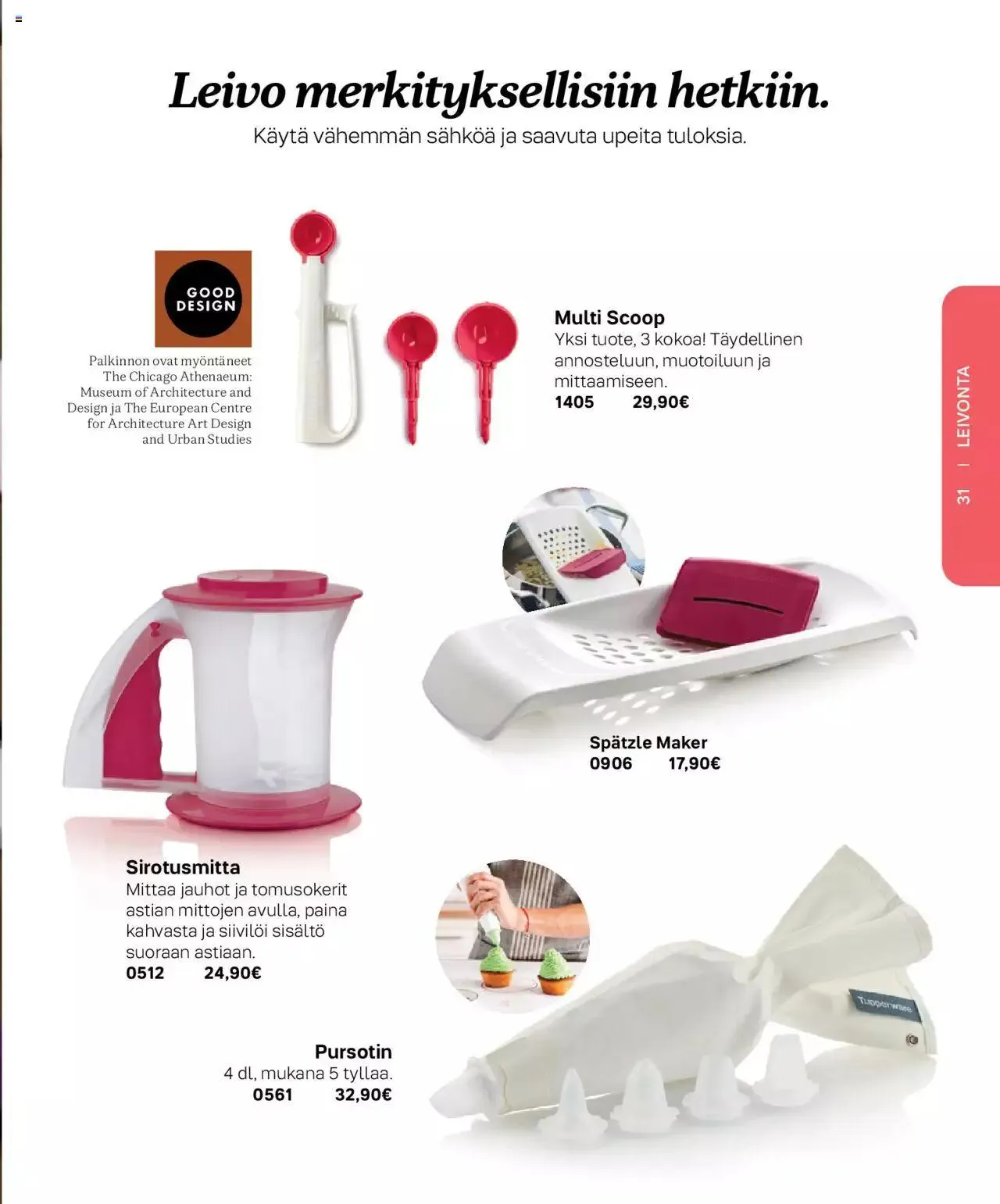 Tupperware - Kevät / Kesä 2023 voimassa alkaen 6. maaliskuuta - 31. joulukuuta 2023 - Tarjouslehti sivu 31