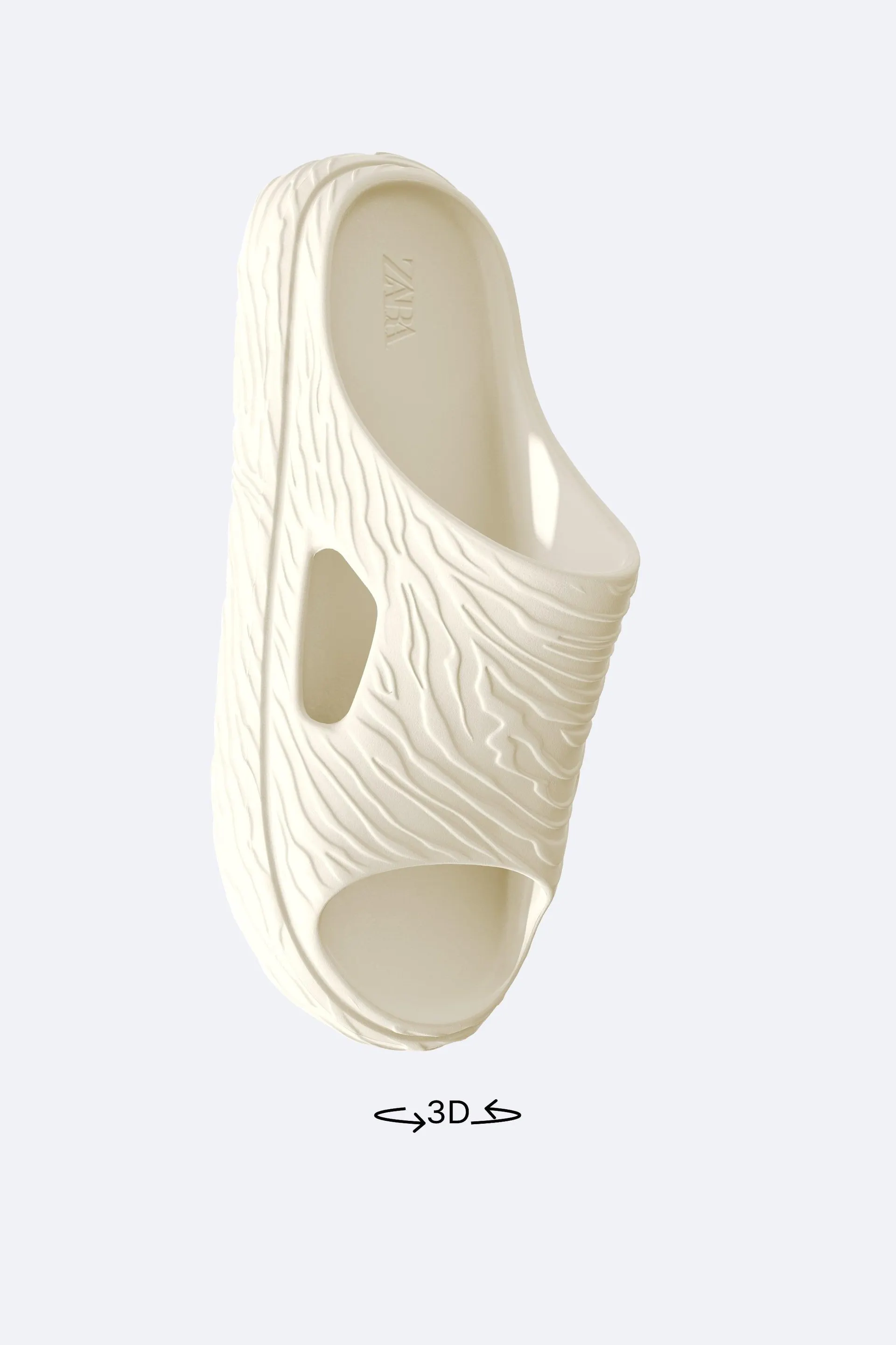 TEXTURED FOAM SANDALS