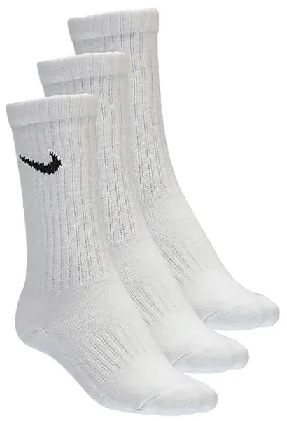 nike cushioned training crew socks