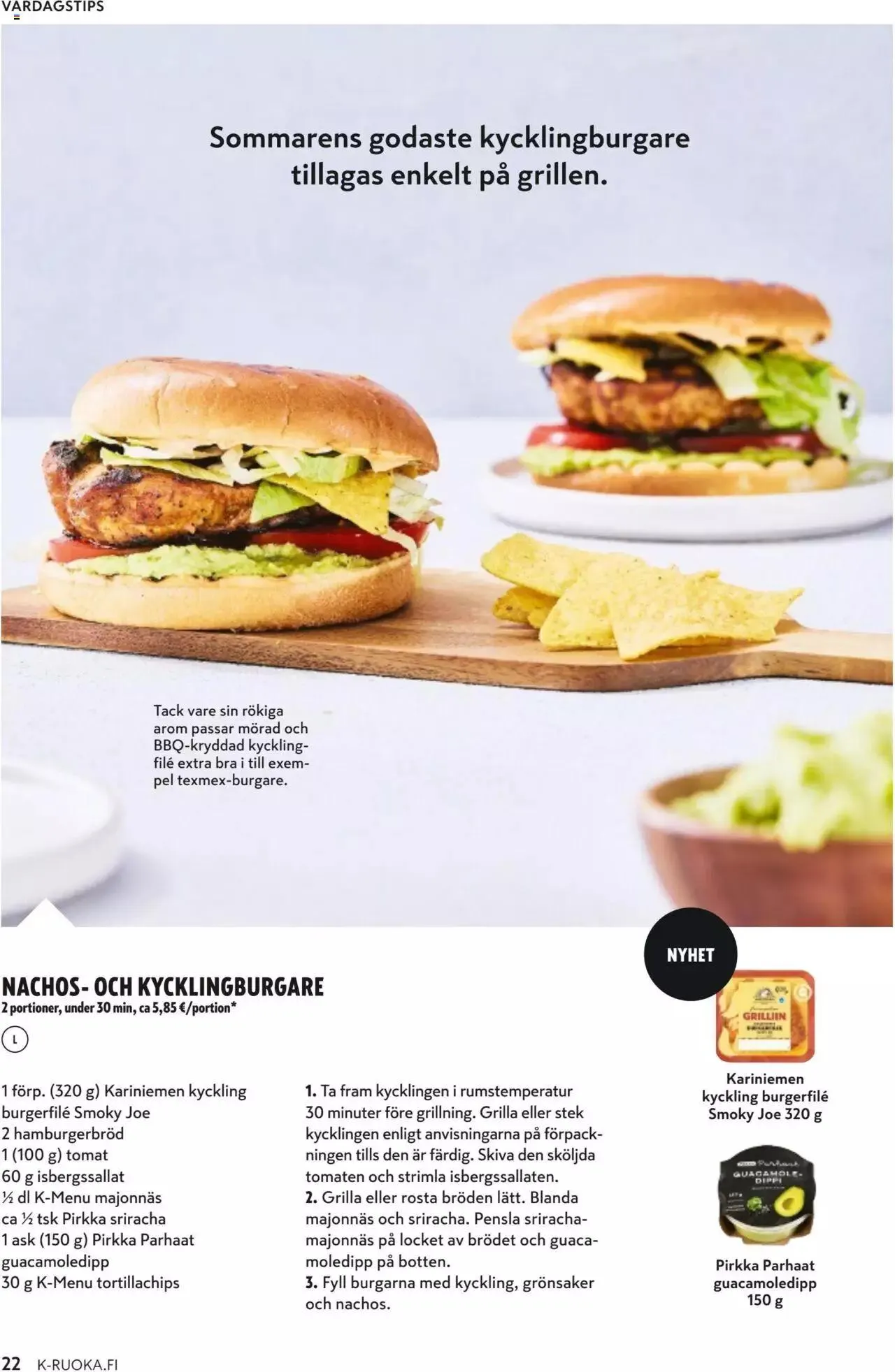 K-Market tarjoukset voimassa alkaen 7. kesäkuuta - 29. elokuuta 2023 - Tarjouslehti sivu 22