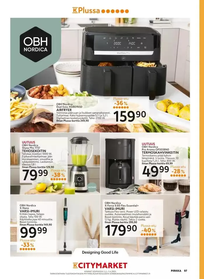 Pirkka 1/2025 voimassa alkaen 5. helmikuuta - 19. helmikuuta 2025 - Tarjouslehti sivu 97