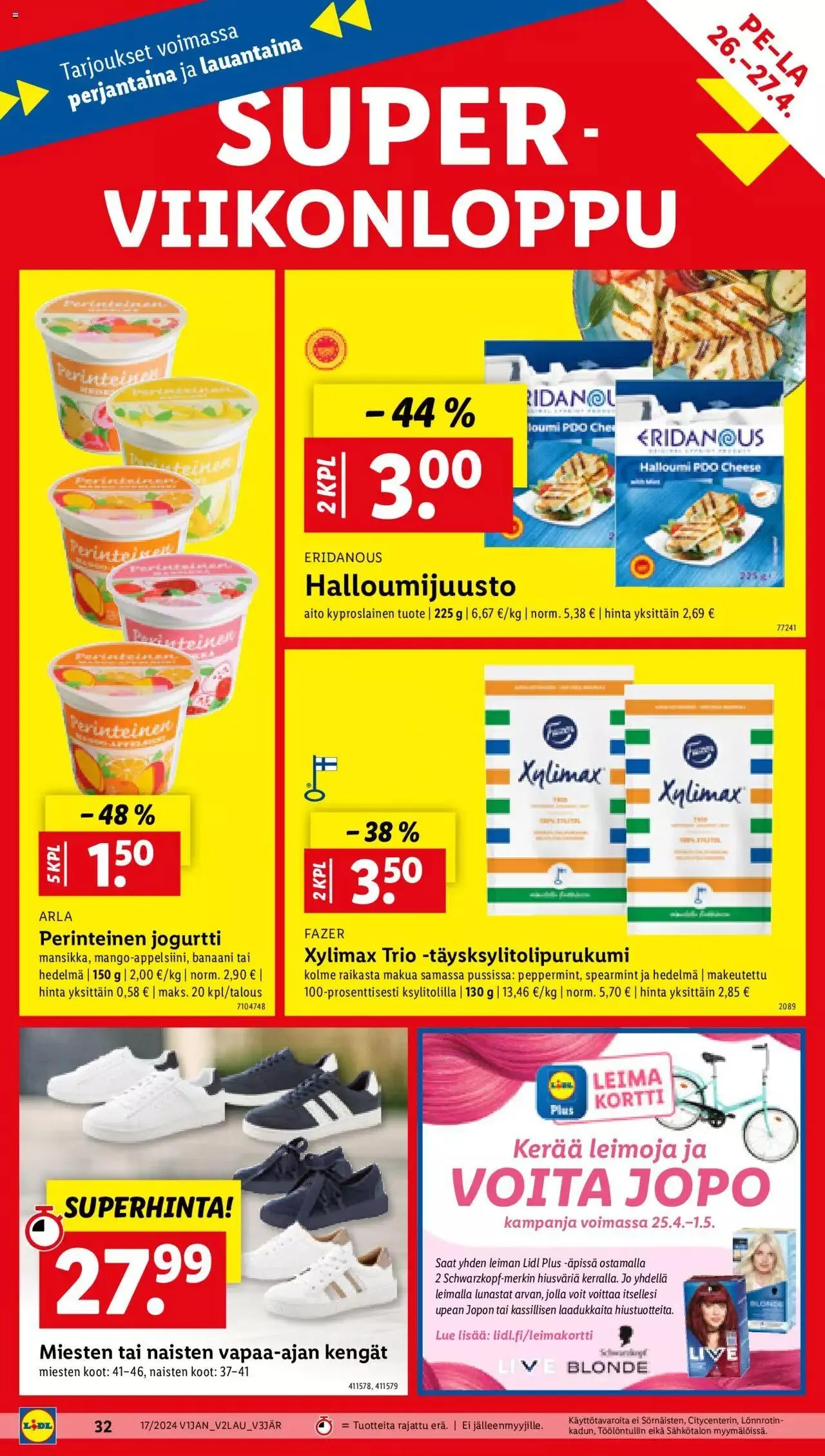 Lidl tarjoukset voimassa alkaen 25. huhtikuuta - 1. toukokuuta 2024 - Tarjouslehti sivu 36