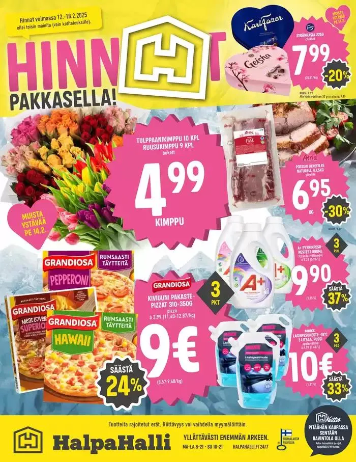 HalpaHalli tarjoukset - 1