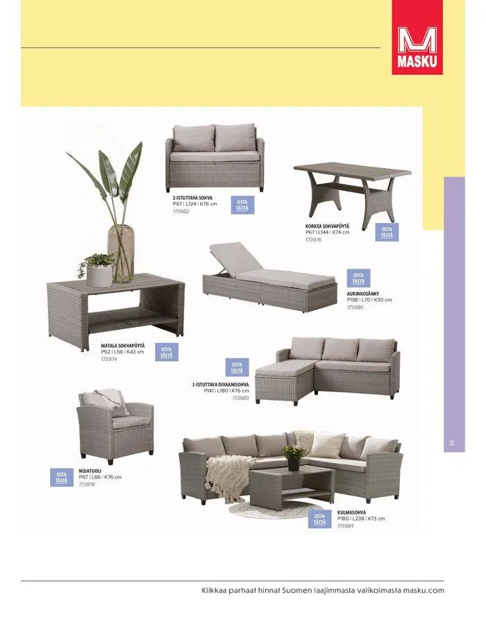 Kesa 2024 voimassa alkaen 20. maaliskuuta - 31. elokuuta 2024 - Tarjouslehti sivu 25