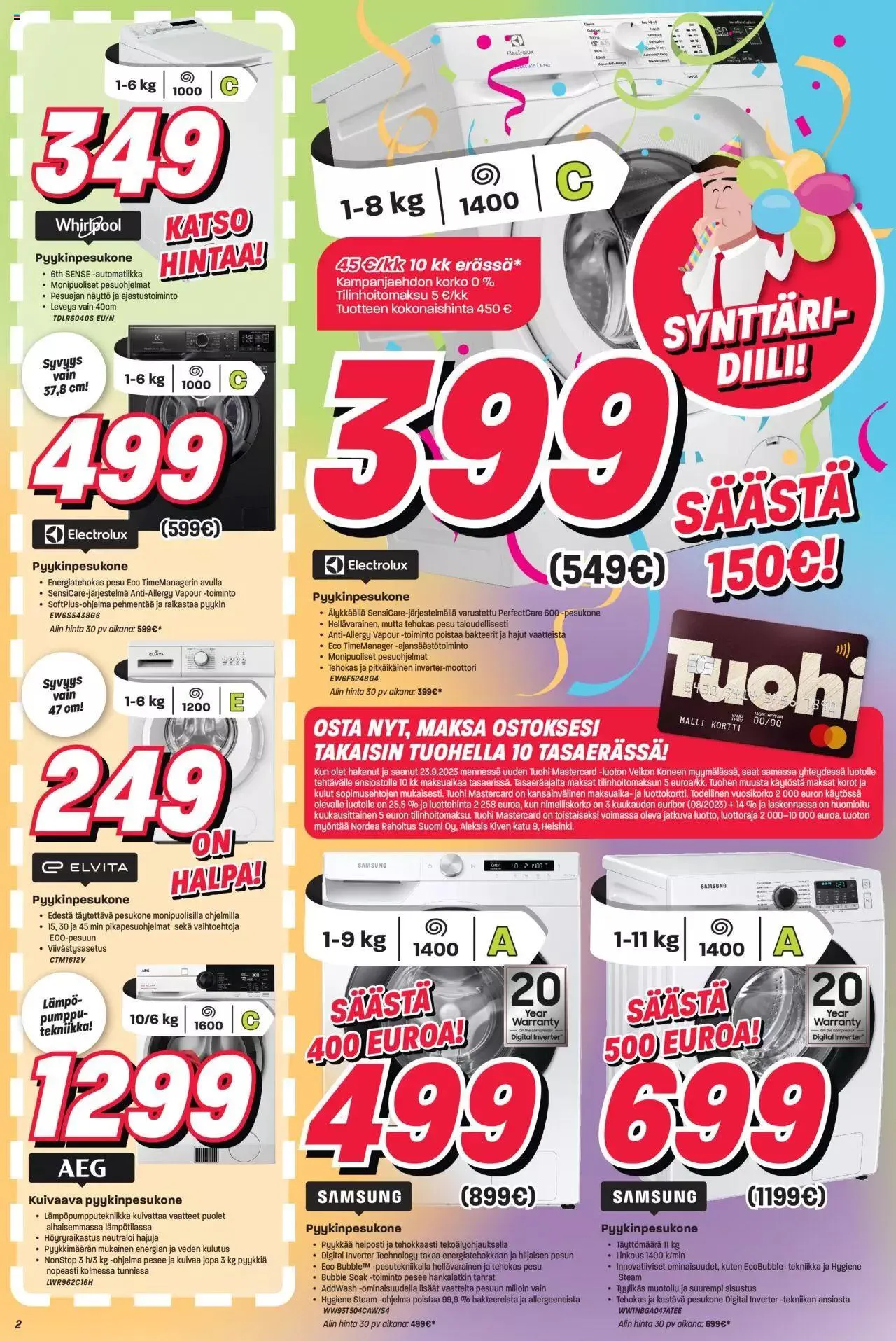 Veikon Kone tarjoukset voimassa alkaen 18. syyskuuta - 23. syyskuuta 2023 - Tarjouslehti sivu 2