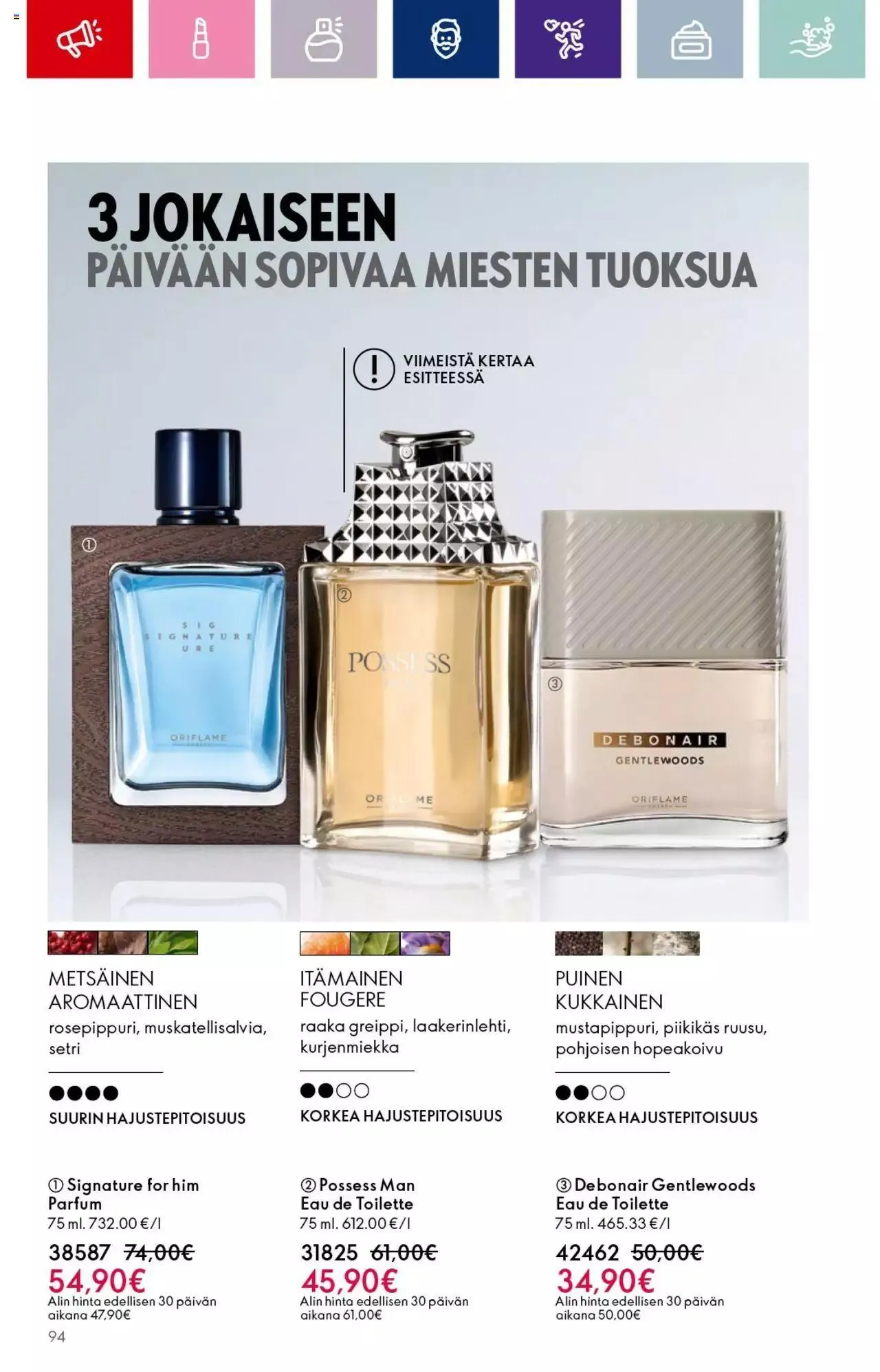 Oriflame - Esite 14 voimassa alkaen 13. syyskuuta - 3. lokakuuta 2023 - Tarjouslehti sivu 94