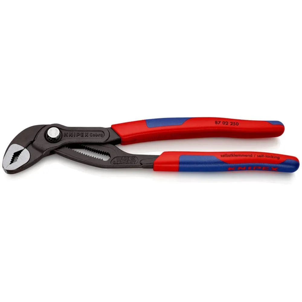 Knipex® 87 02 250 Cobra Ergo siirtoleukapihdit 250 mm